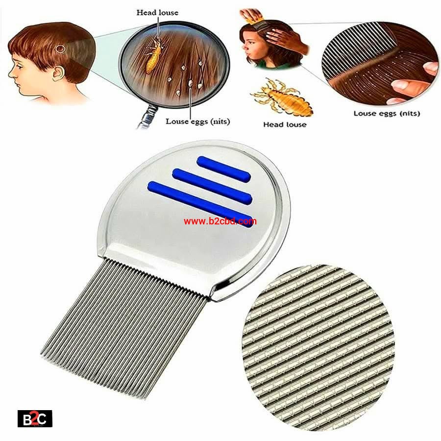 উকুন মারার ম্যাজিক চিরুনী / Steel Lice Removal Comb